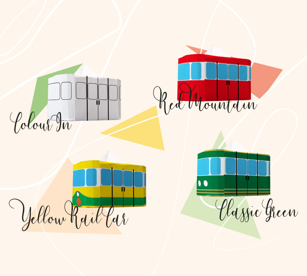 DIY Cable Car Template & Poster